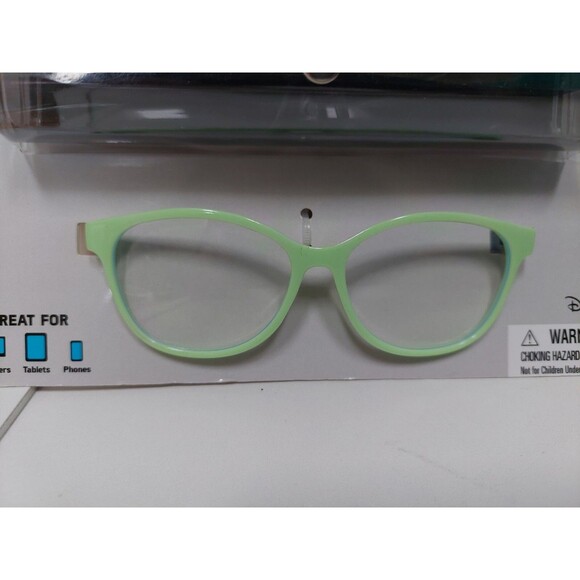 Star Wars The Mandalorian Kids Blue Light Glasses with Storage Case Light Green - Picture 2 of 4